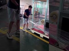 나무 상자 포장 전 필름 포장기 단단히 늘이기