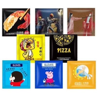 Good price 완전히 세르보 모터에 의해 제어되는 고속 PE 장갑 접는 포장 기계 빠르고 정확한 포장 온라인으로