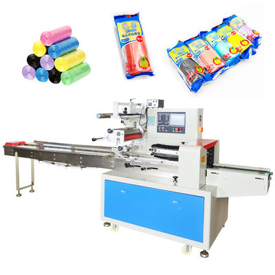 품질  Garbage Plastic Bag Pillow Packaging Machine Automatic Packer 2.5KW 공장