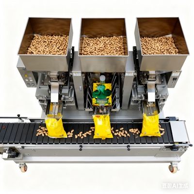 Good price 3-Head LinearAutomatic Weighing And Premade-Bag Packaging Machine For Nuts Dispensing 온라인으로