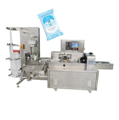 Good price Multi Function Wipes Machine For Cooling Wet Wipe Single PC Pack Automatic Production Line 온라인으로