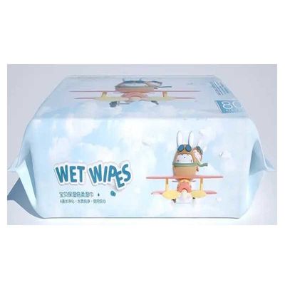 30PC - 80PC 아기 습식 와이퍼지 성형기 / 생산 기계 3KW