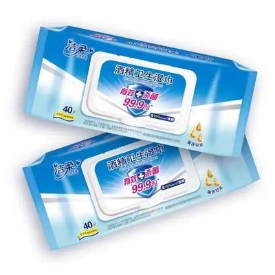 여성 자동고속 패킹 라인을 위한 120Pcs 물티슈 성형기