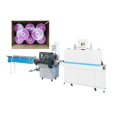 Good price 5.5KW 고속도 수축 포장지 기계 380V 디스크 집단적 상자포장 온라인으로