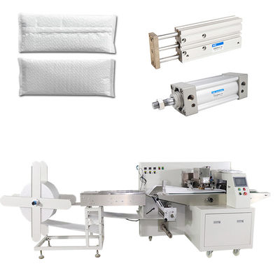 Good price 다중기능 수평선상 필름 포장기 서보 제어 항공 버블 현상 필름 온라인으로