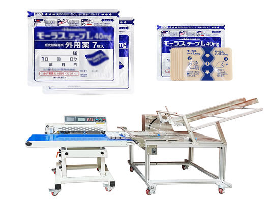 3KW 자동 플라스틱 백 기계 실링 220V 흡착 형태