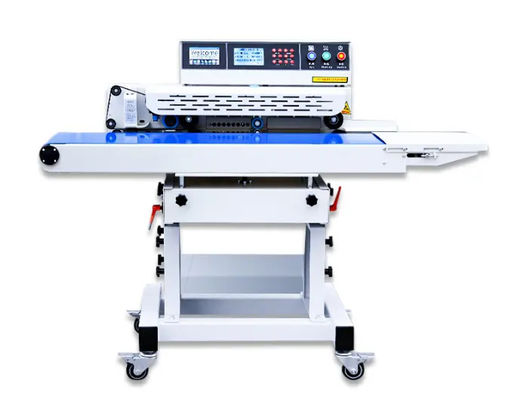 500w 자동 패킹 머신 연속적인 플라스틱 백 건강진단 글러브 히트 시일 머쉬인