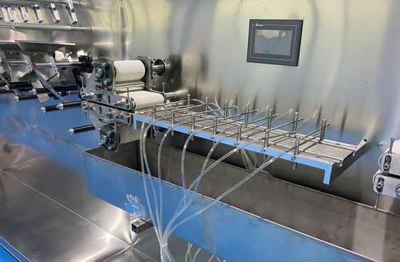 고속 아기 물티슈 제조기 30-120개 팩