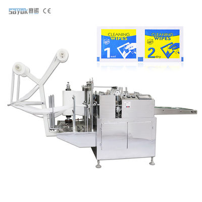 PLC 알코올 스랩 제조 기계 60x30MM 의료 면도 패드 기계
