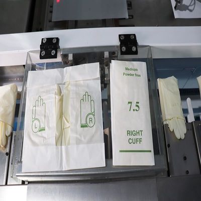 지갑 종이 수술 장갑 포장 기계 다국어 지원