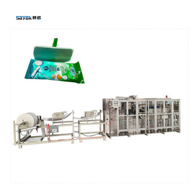 7.5 KW 2100KG 습한 바닥 지워 포장 제조 기계 자동 포장 기계