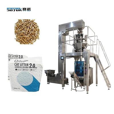 Good price 2.5KG 콩 껍질과 고양이 쓰레기 혼합 자동 가중 VFFS 진공 포장 솔루션 온라인으로