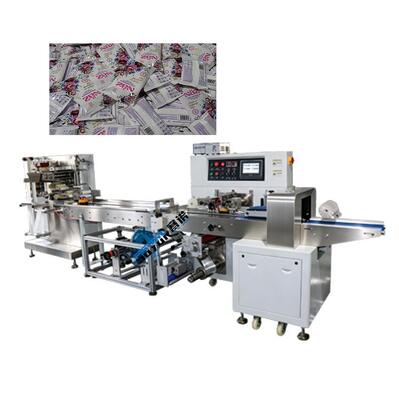 Good price 경쟁력 있는 가격 5-30 PC 청소 젖은 지느러미 포장 솔루션 단일 자동 절단 경로 온라인으로
